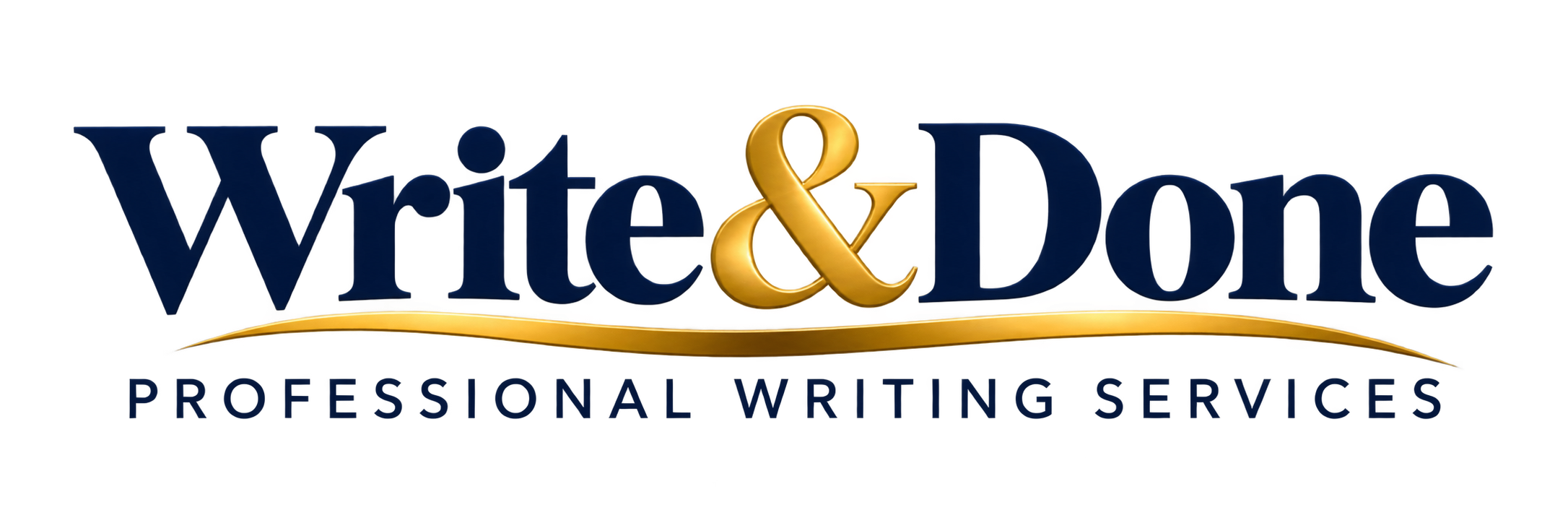 Write & Done Professional Writing Services